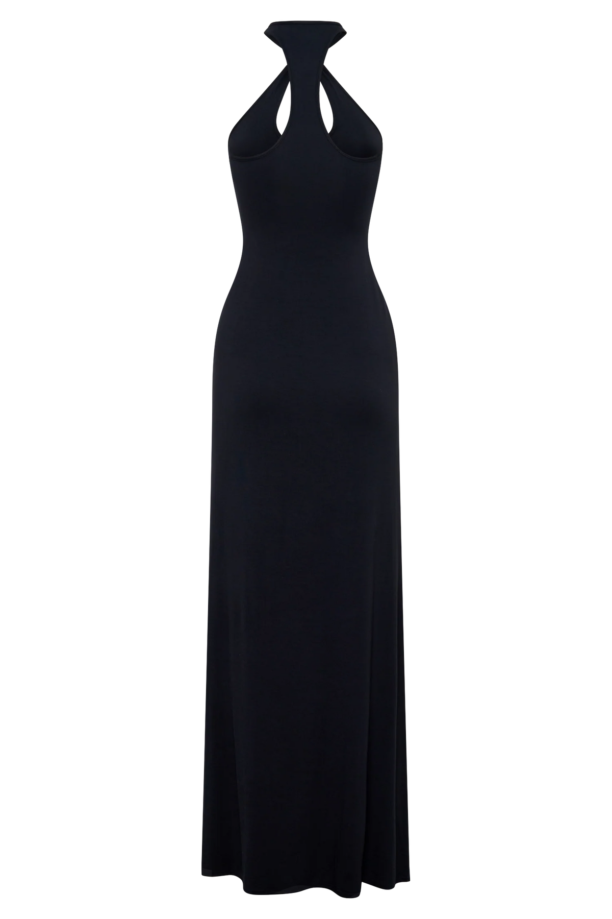 Ramona Modal Maxi Dress With Hardware Black