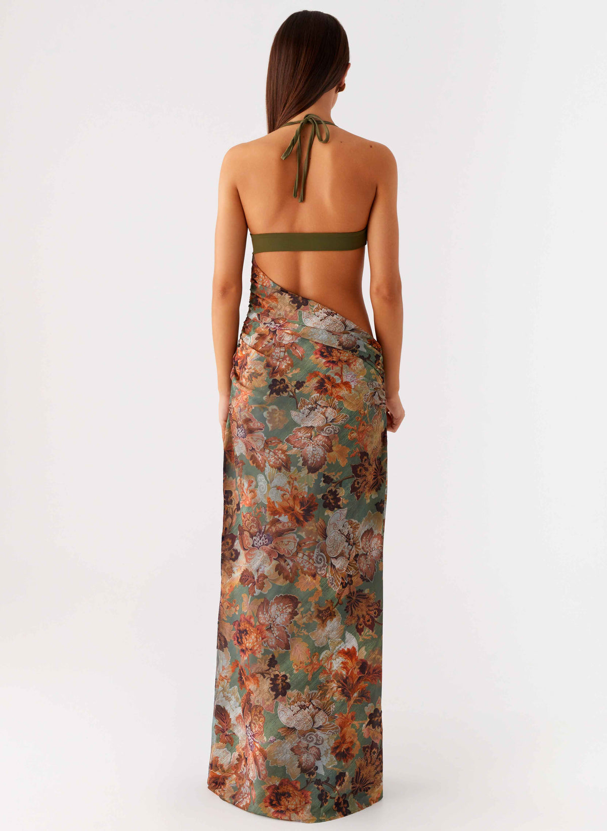 Overgrown Maxi Dress Vintage Blossom