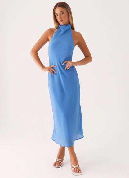Shelly Midi Dress Azure