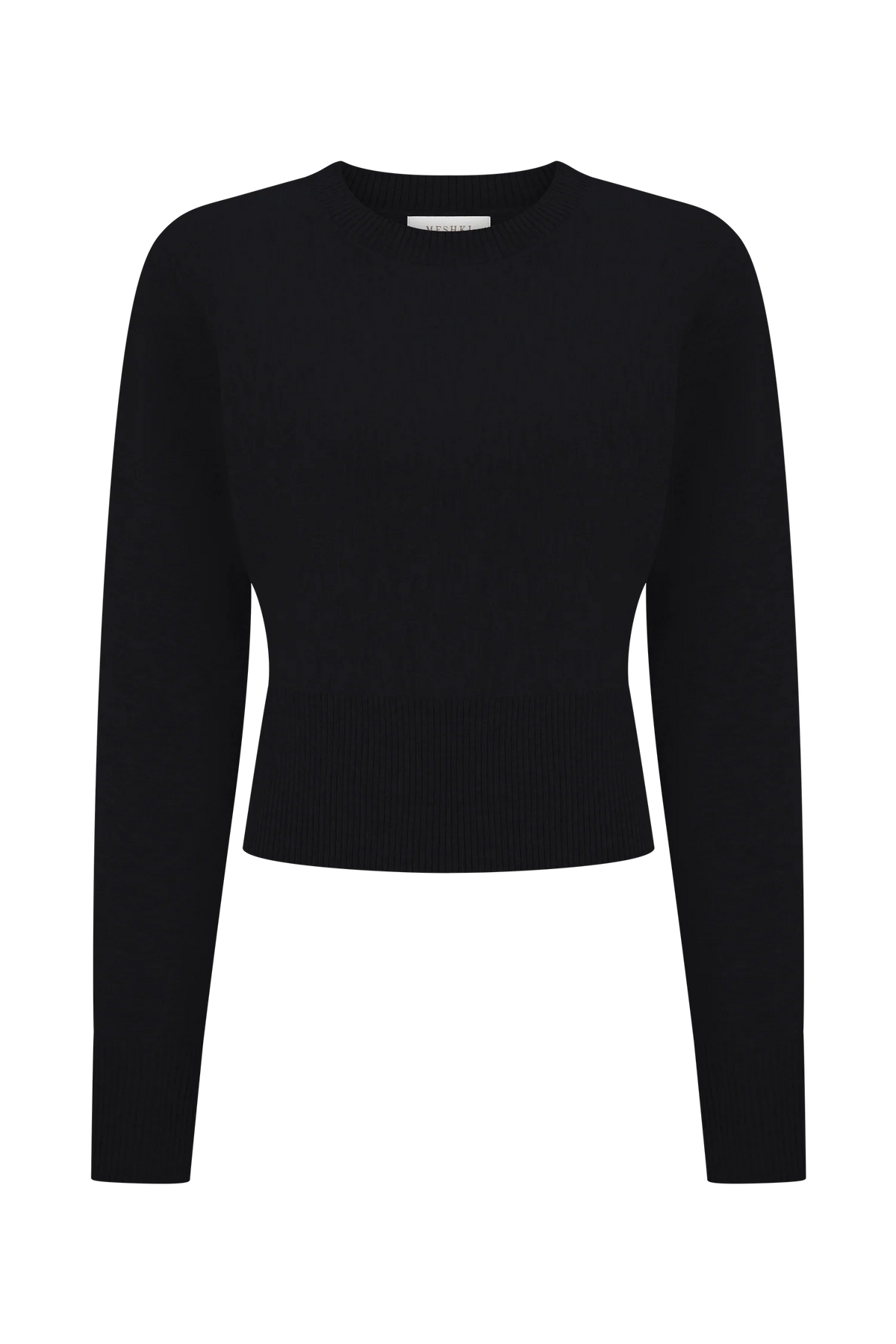 Ciaralee Cinched Waist Jumper Black