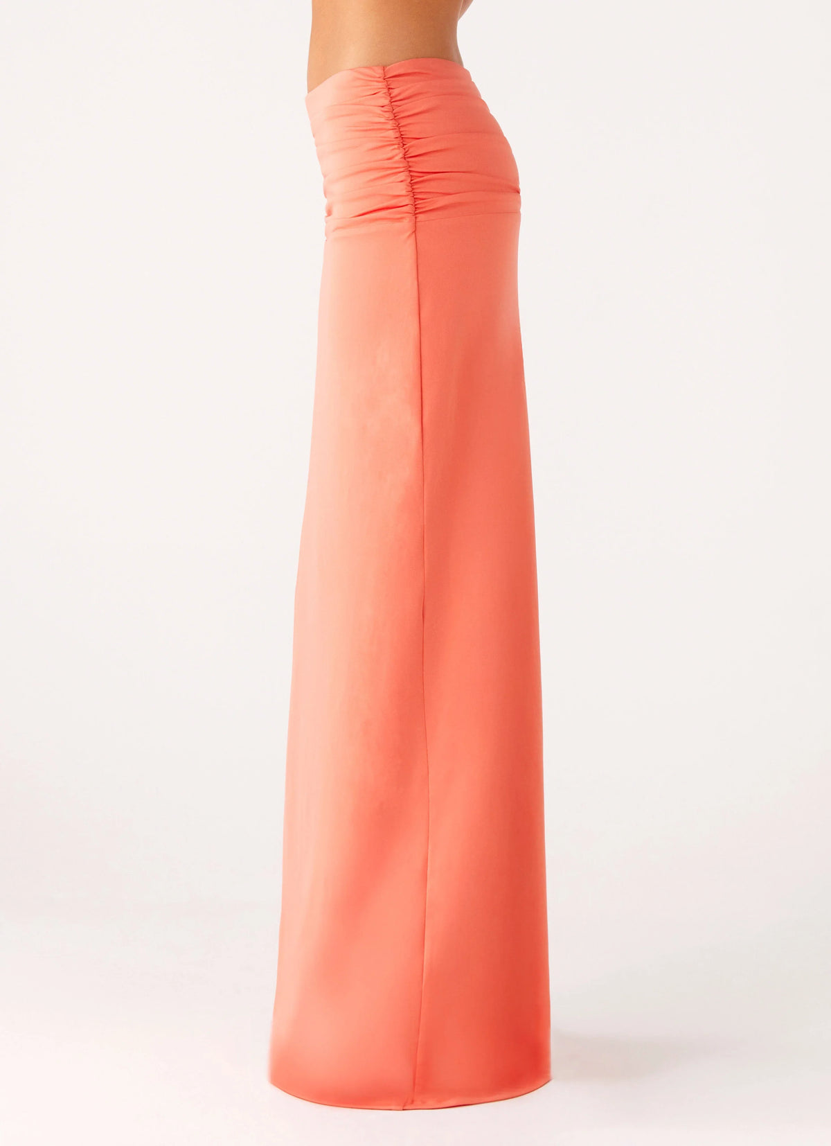Elisabetta Maxi Skirt Coral