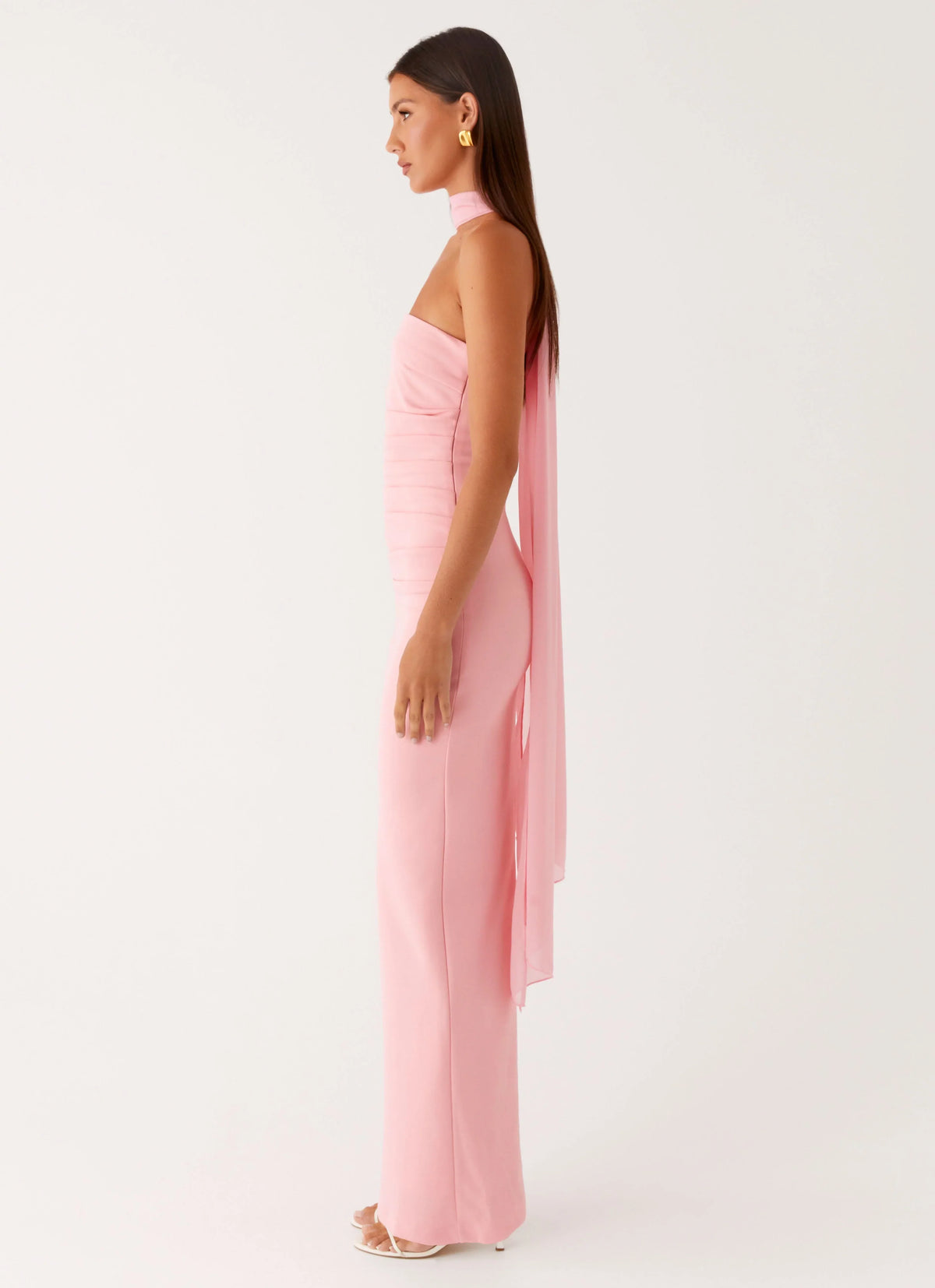 Libra Maxi Dress Pink