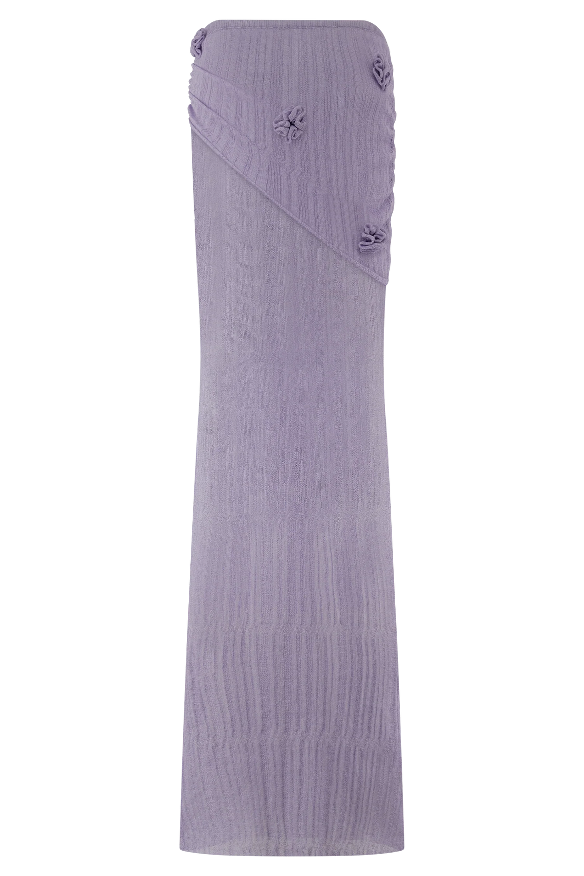 Orianna Orchid Knit Maxi Skirt Orchid