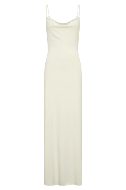 Joni Cowl Maxi Dress Ivory