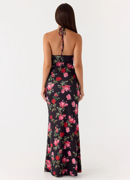 Lorrieanne Maxi Dress Midnight Bloom