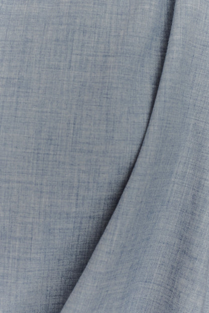 Gabriella Draped Mini Dress Charcoal Blue Marle