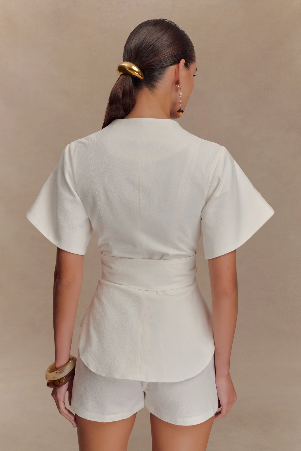 Liberty Shortsleeve Top White