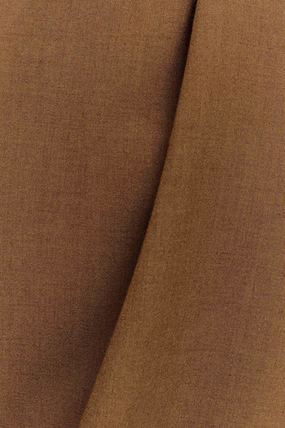 Gabriella Draped Mini Dress Light Brown Marle