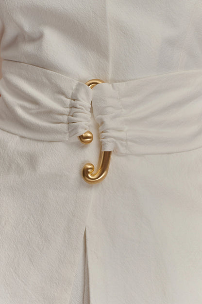 Liberty Shortsleeve Top White
