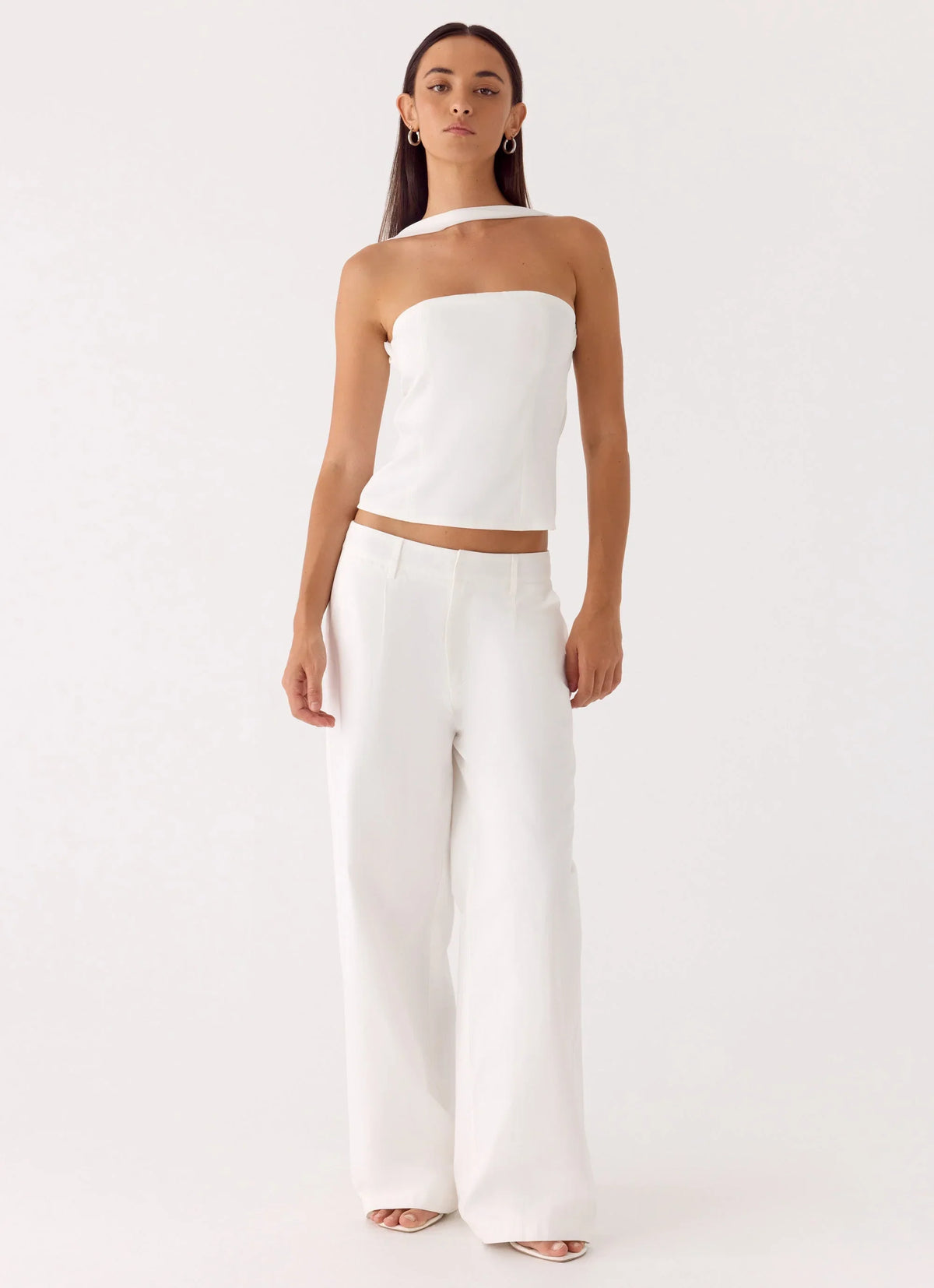 Emilia Pant White