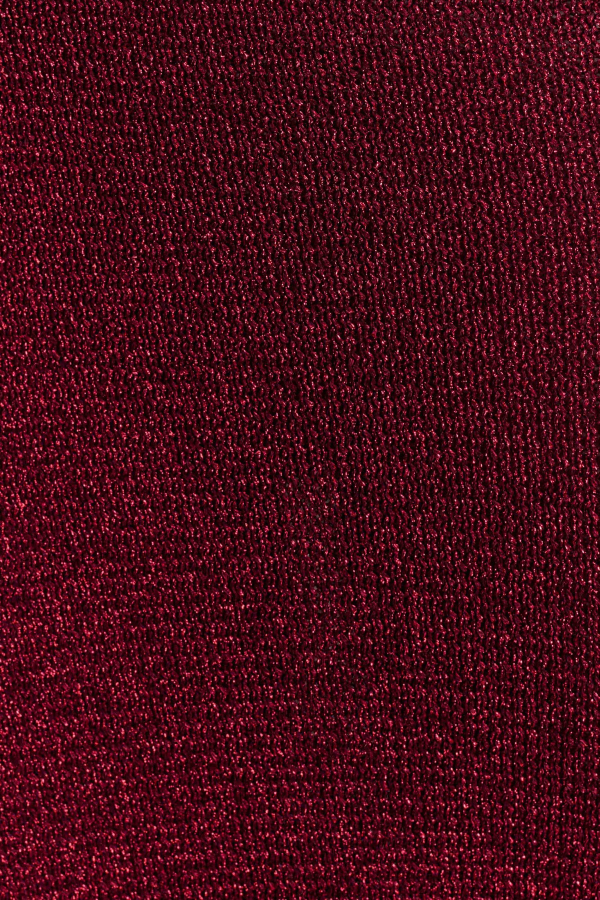 Elma Lurex Knit Halter Maxi Dress Deep Red