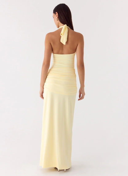 Maribelle Maxi Dress Lemon