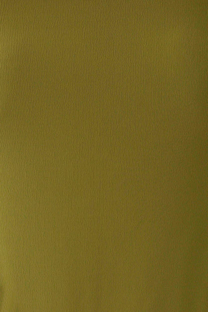 Bambi Twisted Neck Dry Jersey Bodysuit Martini Olive