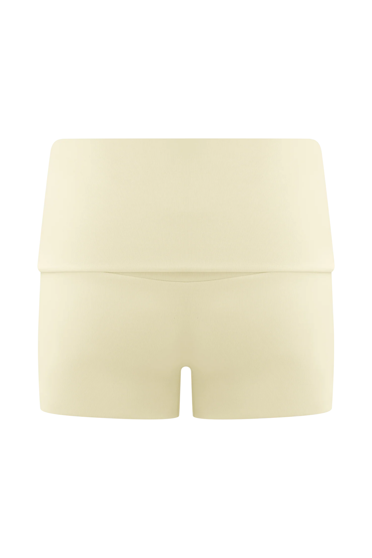 Birdie Fold Over Shorts Ivory