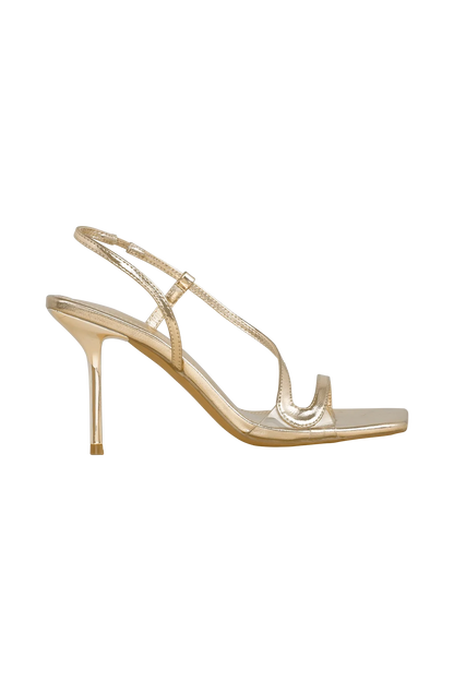 Jaska Metallic High Heel Gold