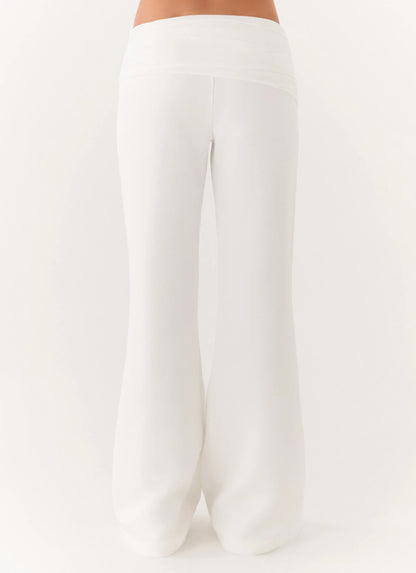Shaniqua Pant White