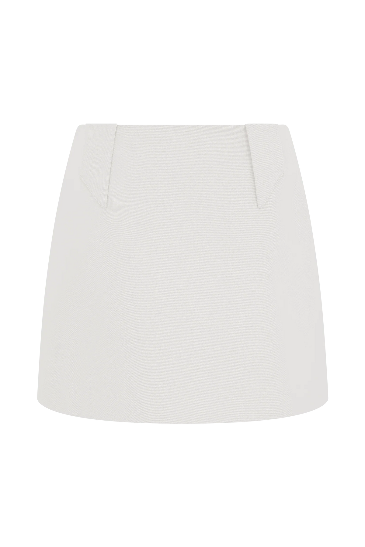 Gina Suiting Mini Skirt Ivory