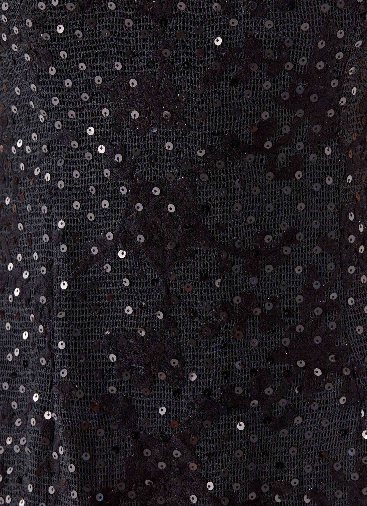 Vision Sequin Mini Dress Black