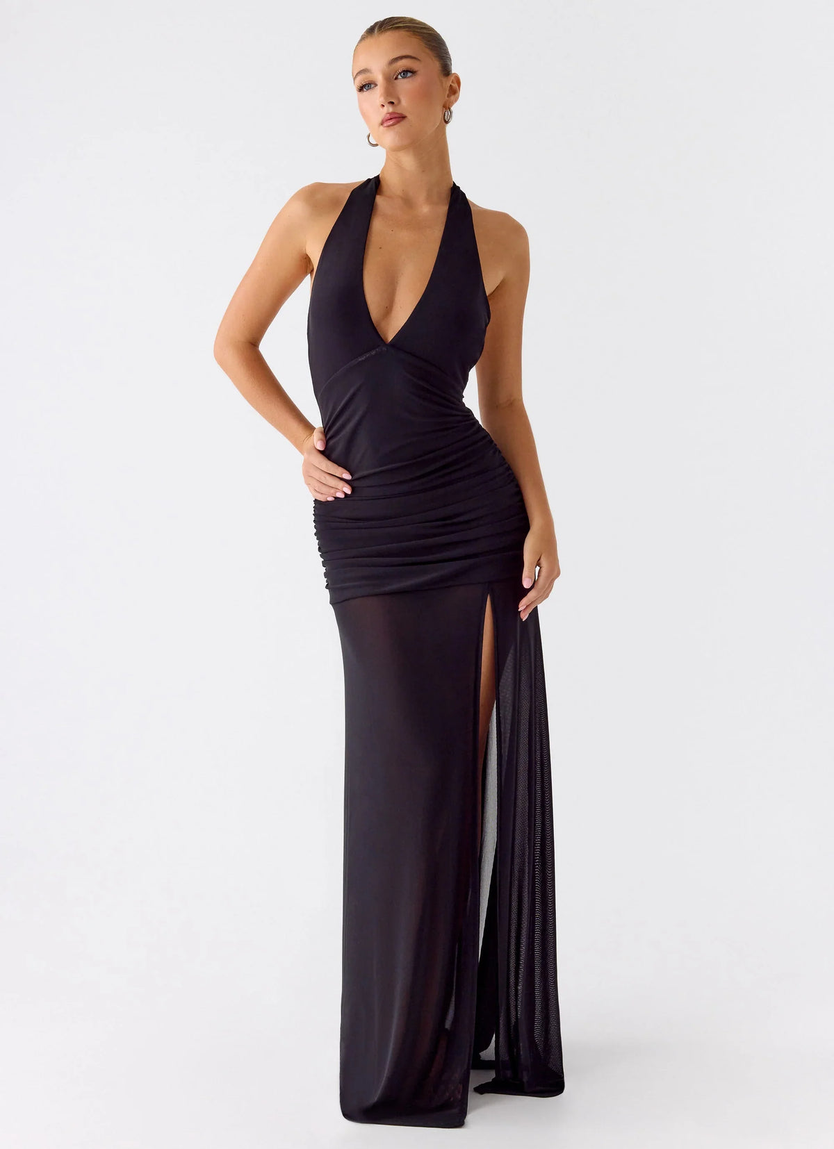 Island Muse Maxi Dress Black