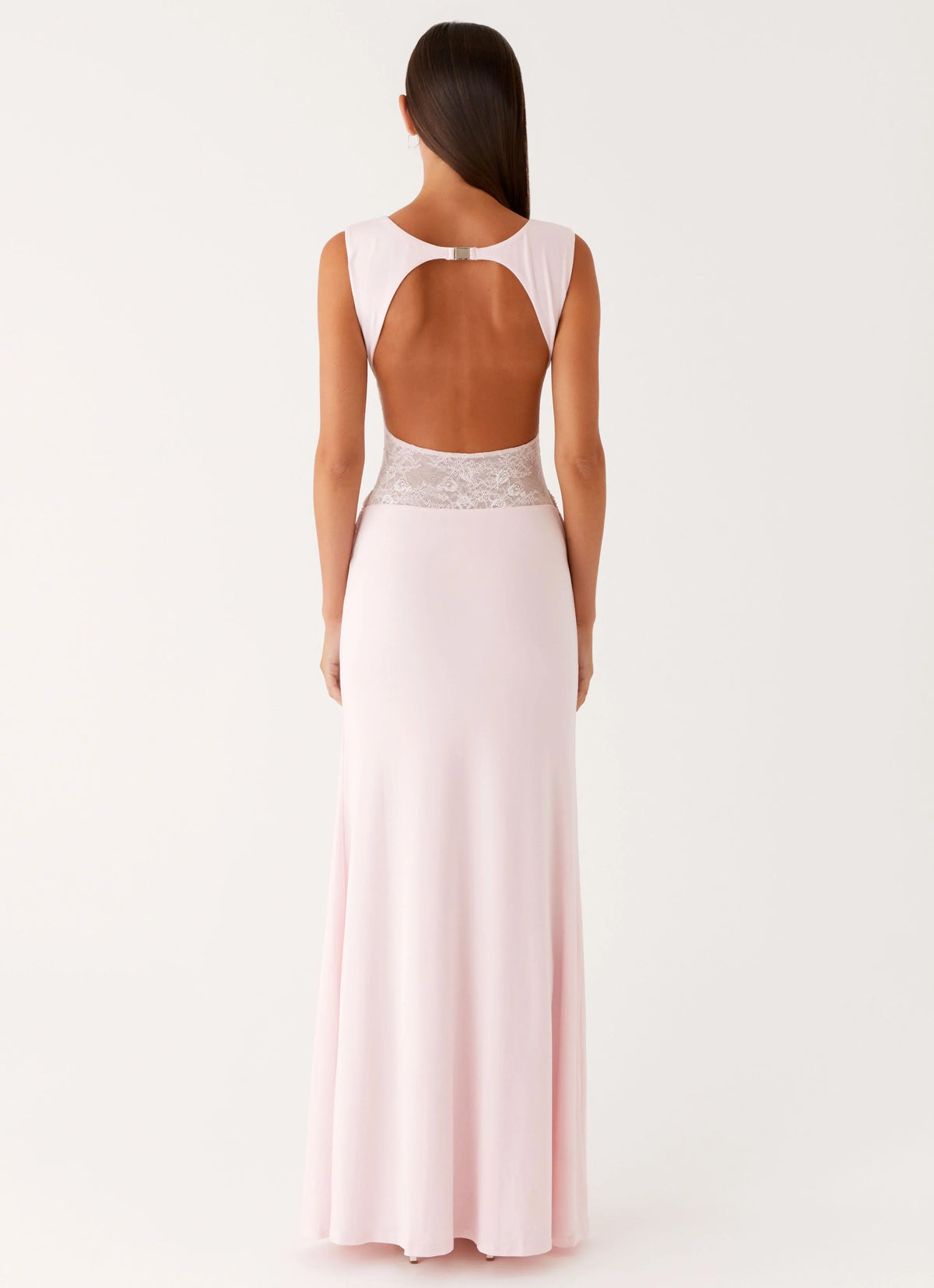 Love Tease Maxi Dress Baby Pink