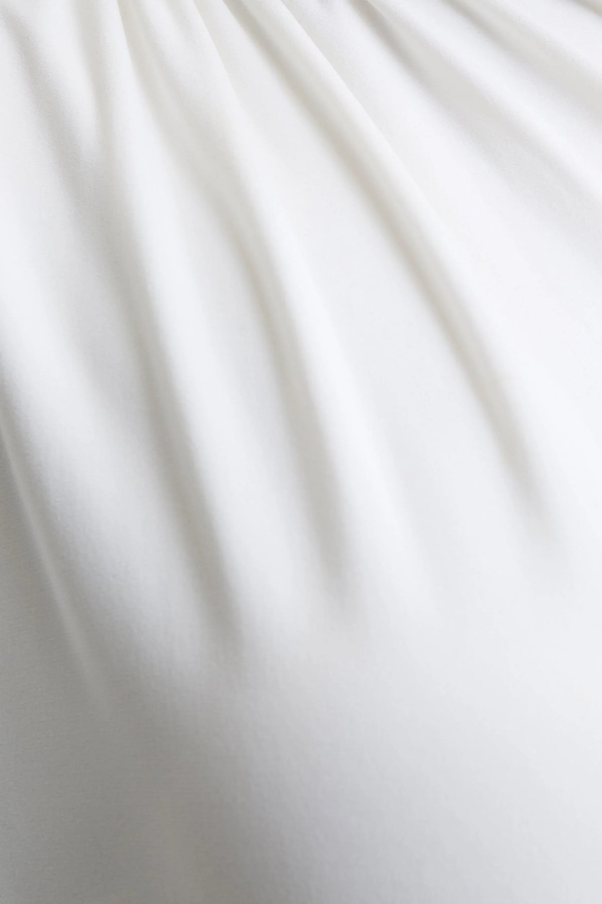 Tropic White High Neck Maxi With Long Cape Sleeve