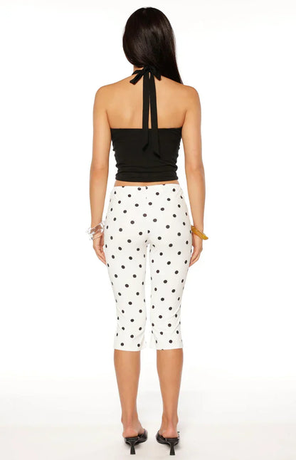 Lioness Starlet Capri Cream Polka