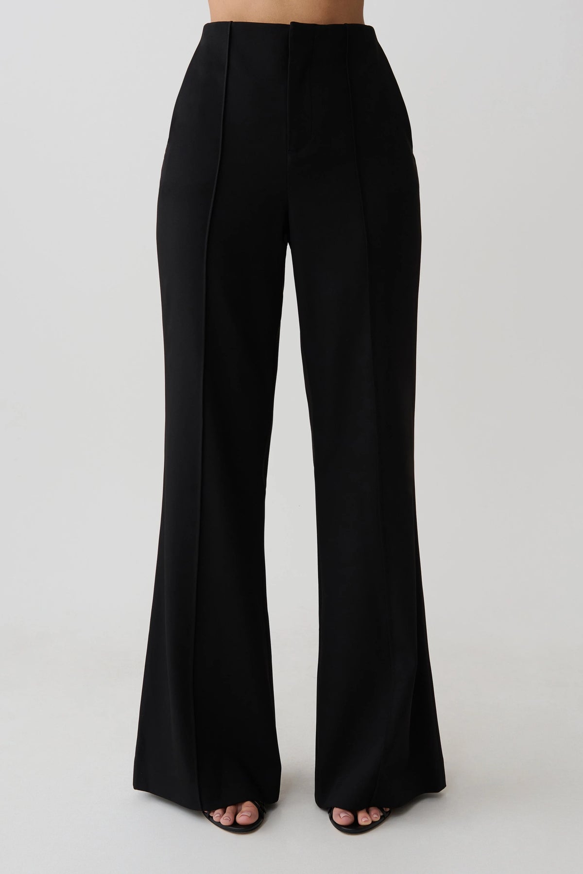 Eden High Waisted Suiting Pants Black