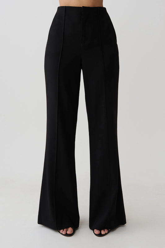 Eden High Waisted Suiting Pants Black