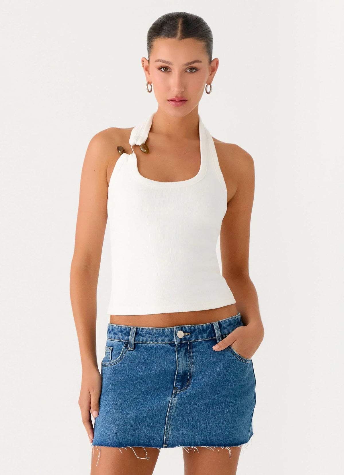 Cladena Top White