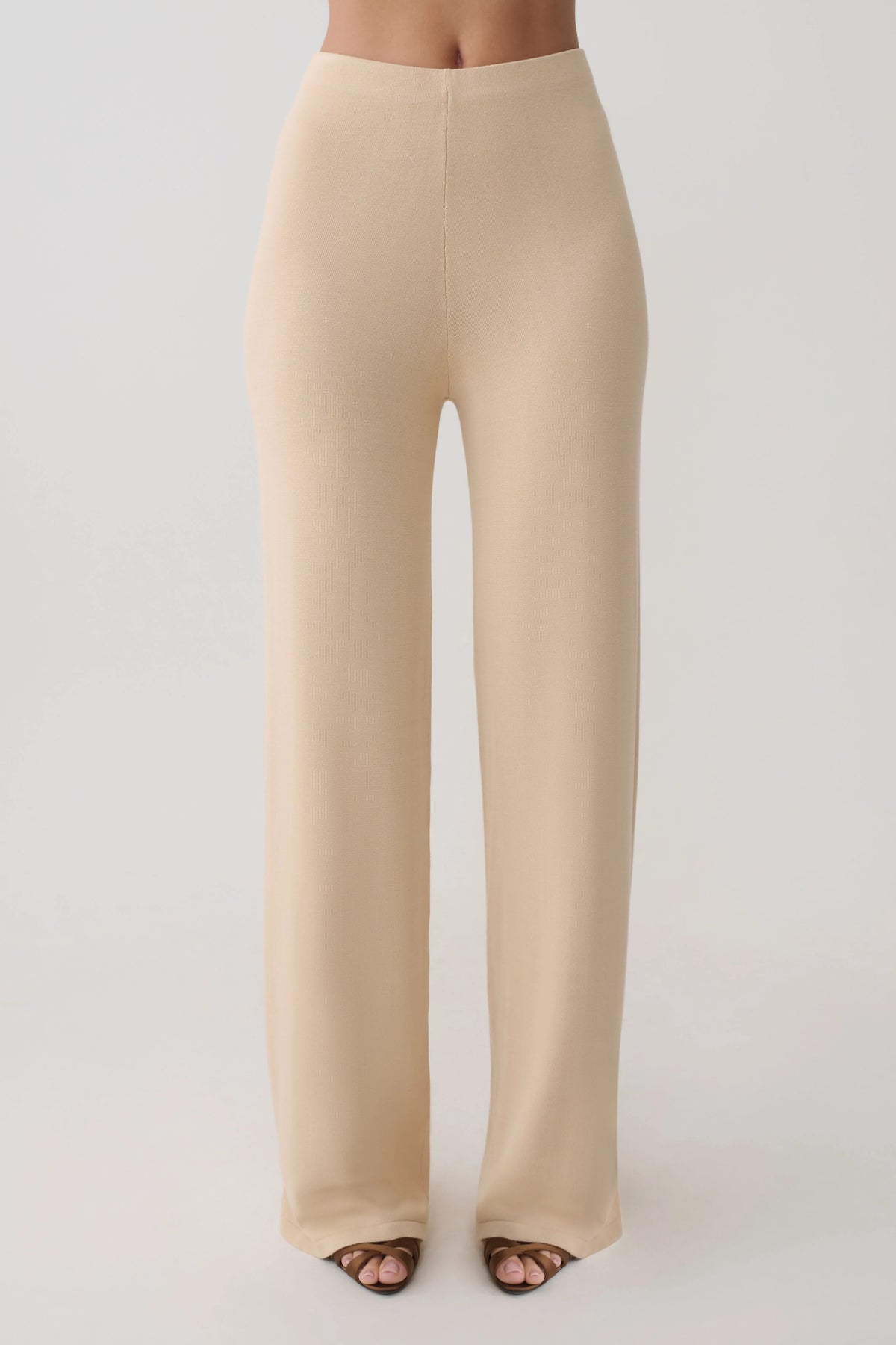 Tula Knit Pants Natural