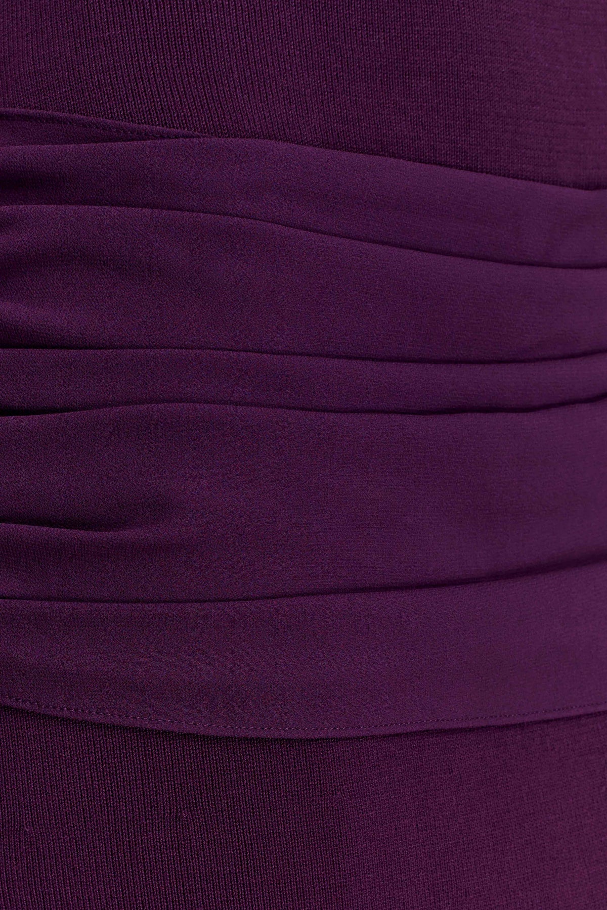 Grayson Knit Chiffon Maxi Dress Plum