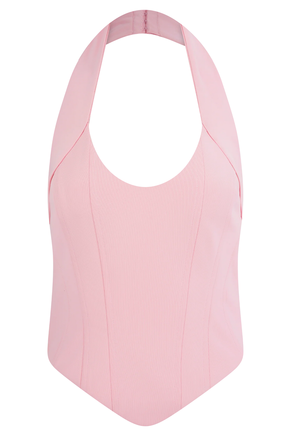 Meadow Corset Halter Top Candy Pink