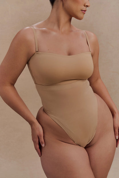 Joanna Strapless Shapewear Bra Beige