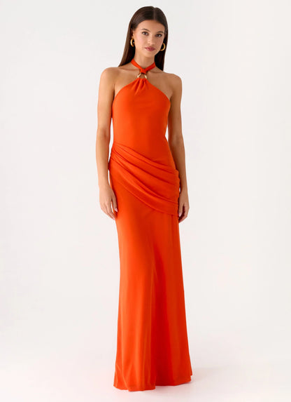 Henrietta Maxi Dress Orange