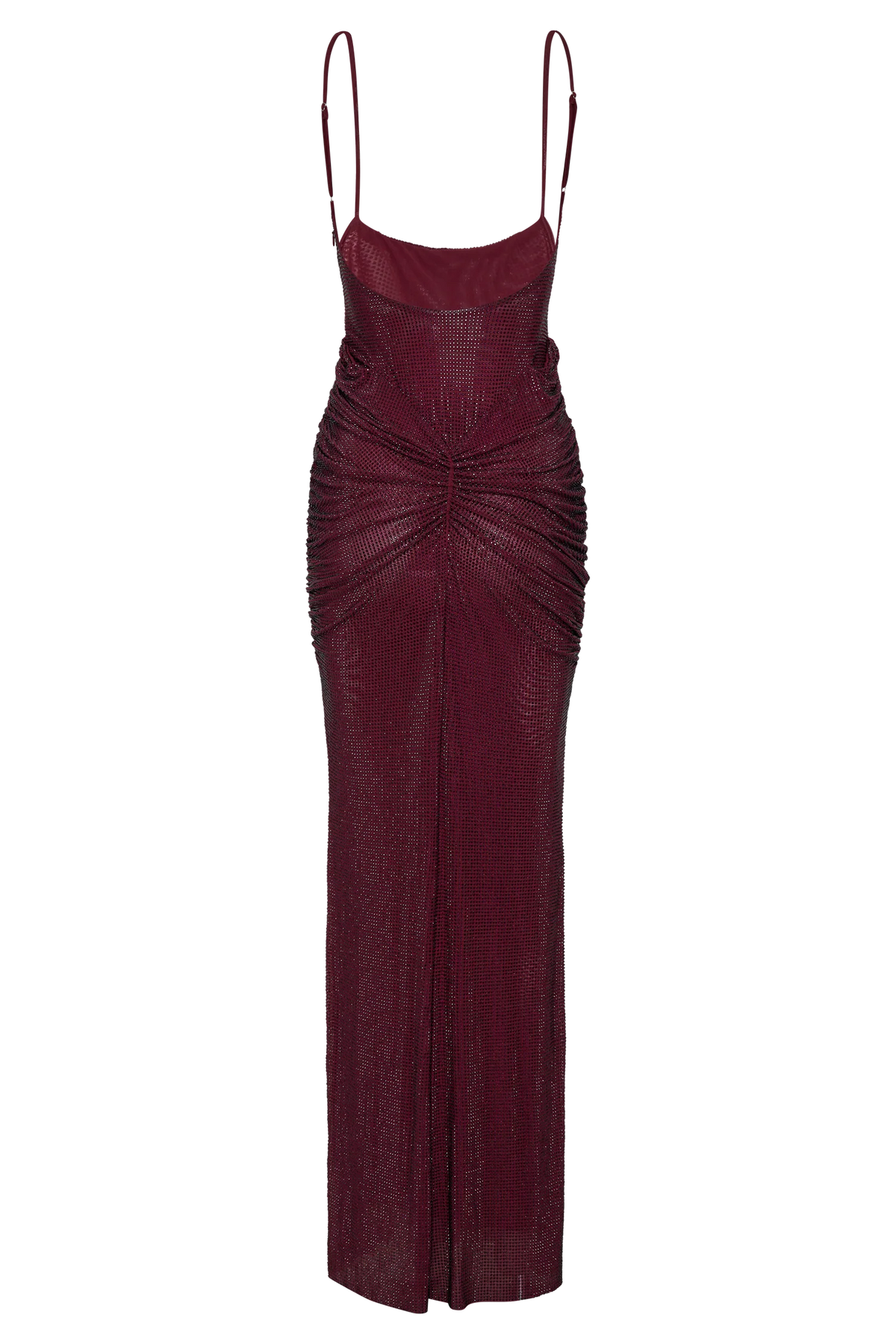 Roisin Diamante Maxi Dress Mahogany