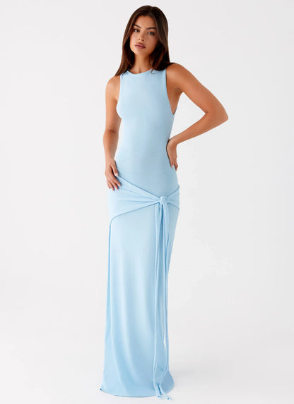Leona Maxi Dress Turquoise
