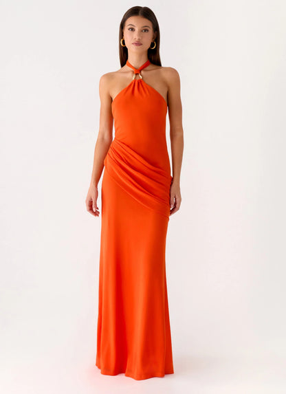 Henrietta Maxi Dress Orange
