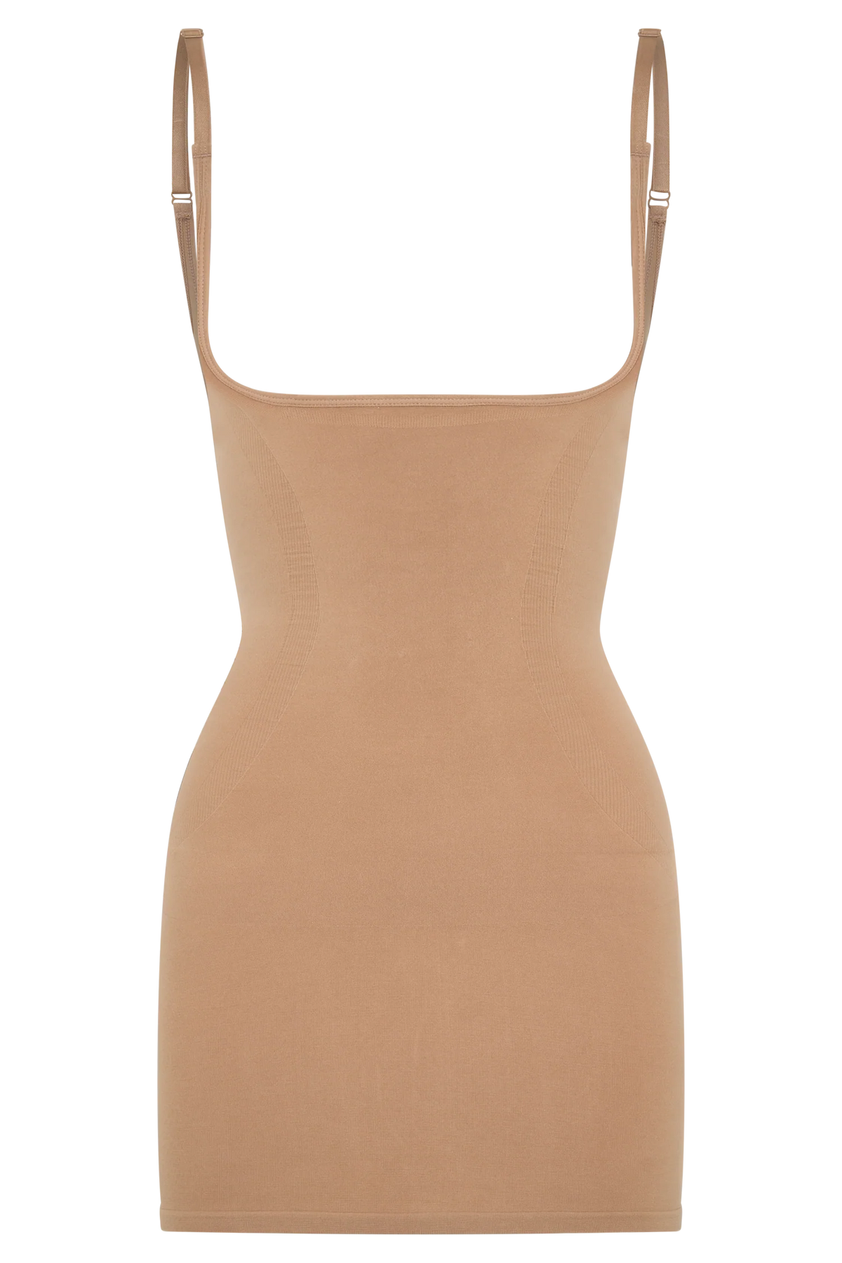 Jocelyn Backless Shapewear Mini Dress Latte