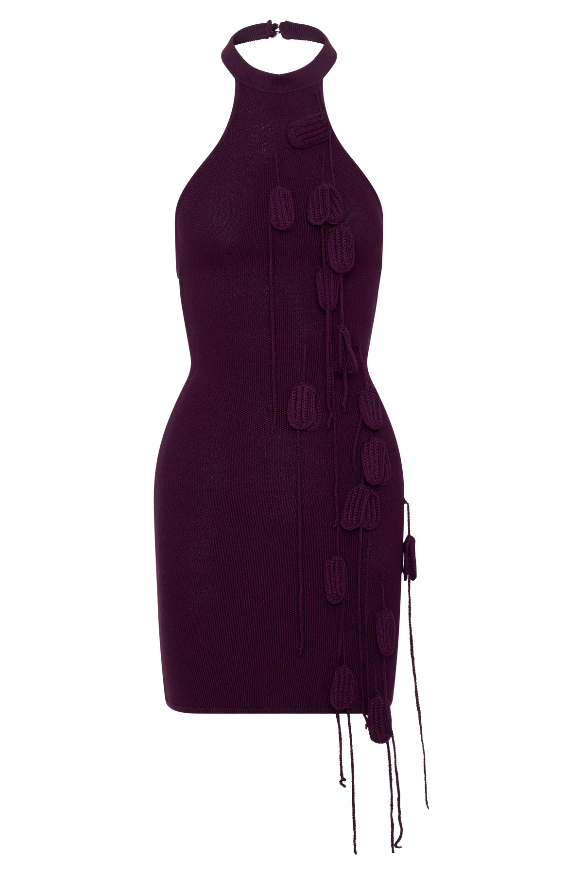 Jacky Tulip Mini Dress Plum