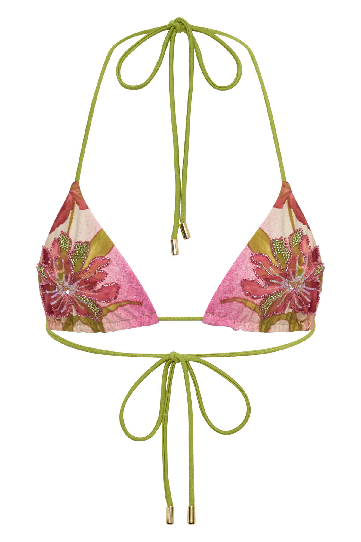 Blossom Classic Triangle Bikini Top Camillea Flower Print