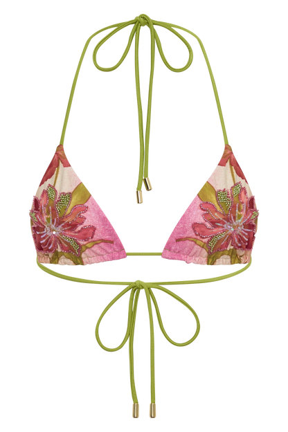 Blossom Classic Triangle Bikini Top Camillea Flower Print