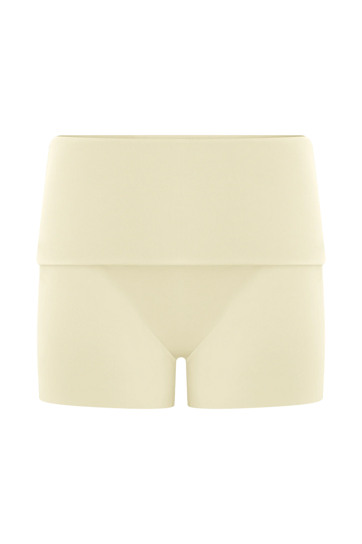 Birdie Fold Over Shorts Ivory