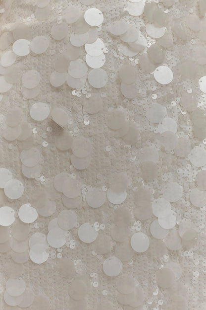 Romilly Sequin Mini Dress Ivory