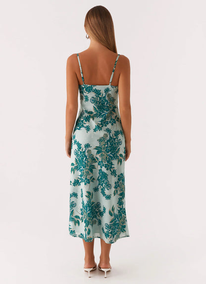 Love Song Midi Dress Cloud Nine Floral
