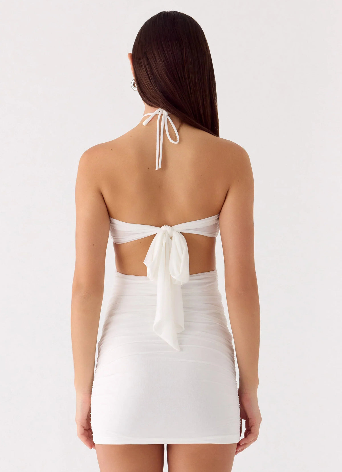Poetry Mini Dress White