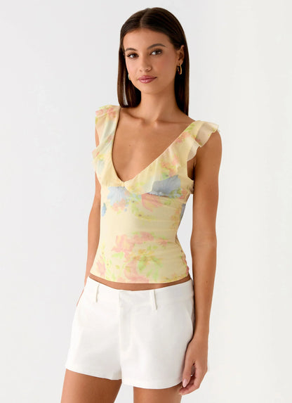 Milena Cami Top Spring Meadow