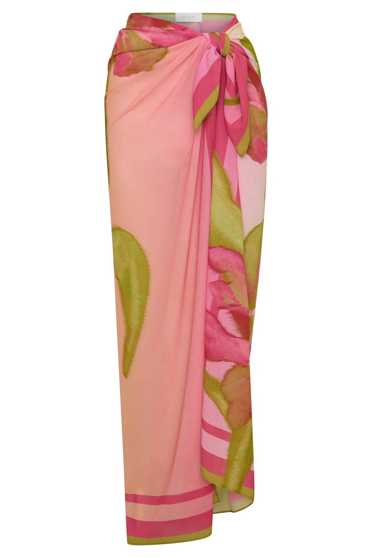 Nena Printed Sarong Camillea Flower Print