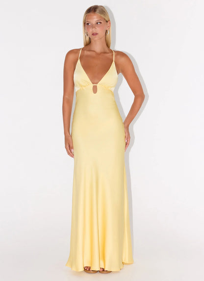 Sundowner Maxi Dress Yellow