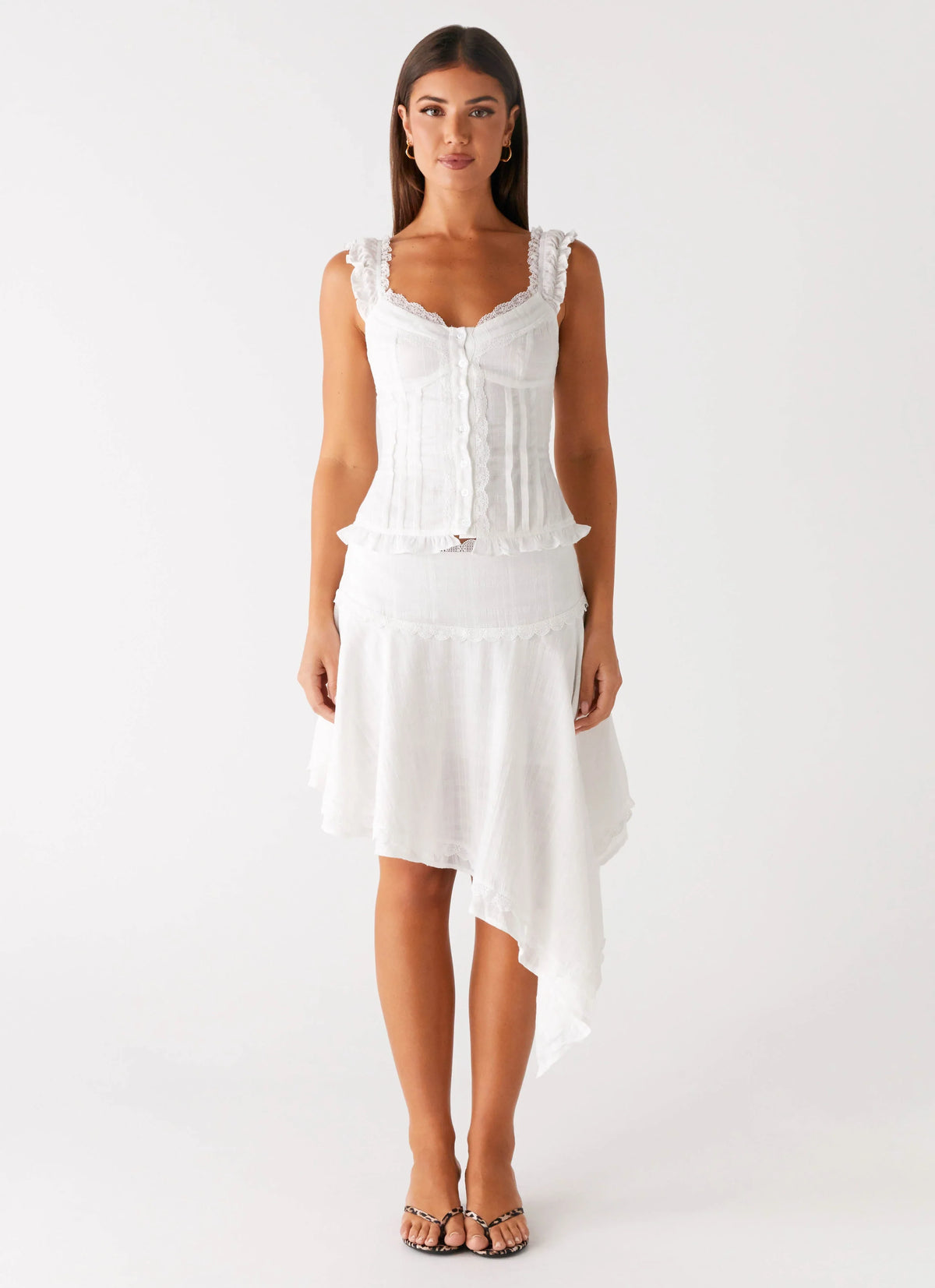 Clearwater Mist Top White
