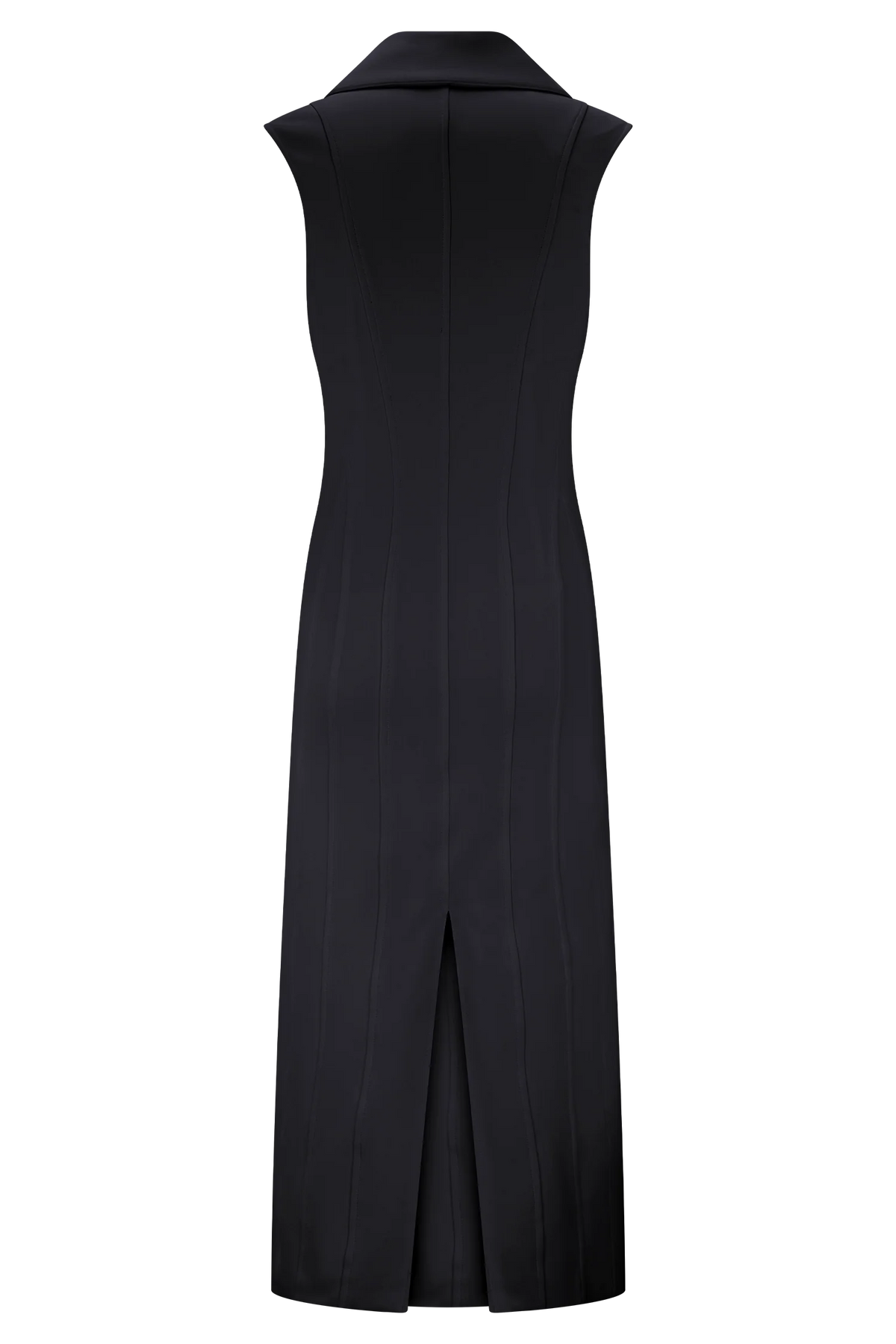 Keagan Sleeveless Midi Dress Black